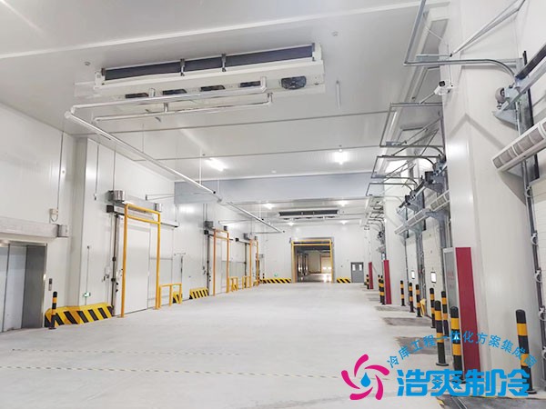 1000噸生鮮果蔬冷庫安裝
