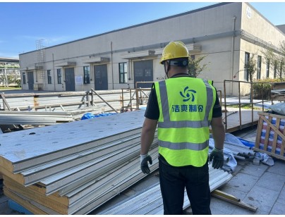 山東綠葉制藥6900立方米自動(dòng)化高架陰涼庫建設(shè)工程案例