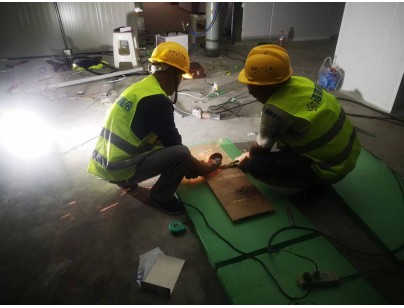 成都天臺山制藥35000m3綜合庫房醫(yī)藥冷鏈控溫控濕冷庫改造工程