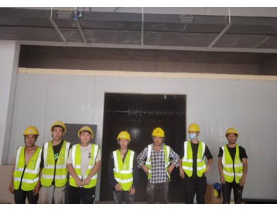 浙西南大宗物資倉配交易中心農(nóng)產(chǎn)品深加工基地冷庫工程案例