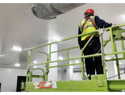 深圳望家歡智慧產(chǎn)業(yè)園一期大型食品冷庫(kù)建造工程案例