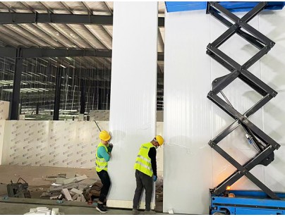 荊州老家味道5000立方米食品冷庫解凍庫及速凍庫建造一體化案例